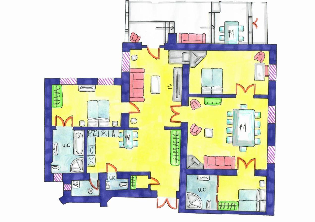 Dandelion Apartment Vecpilsetas Riga Eksteriør bilde